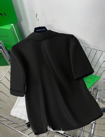 Cămașă cu mânecă scurtă Shein, negru