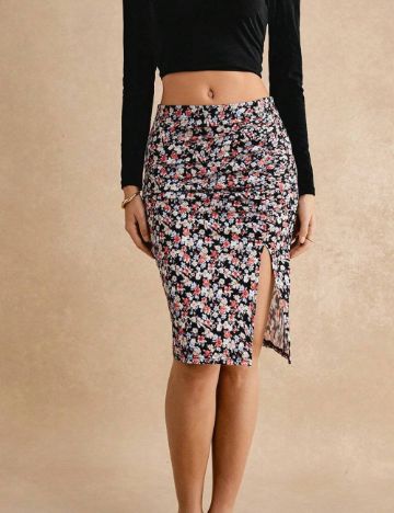 Fustă mini Shein, mix culori