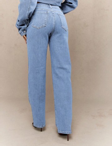 Jeans Shein Missguided, albastru