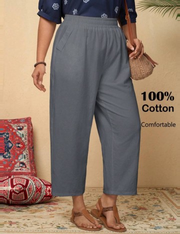 Pantaloni Shein, gri