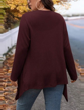 Cardigan Shein, vișiniu