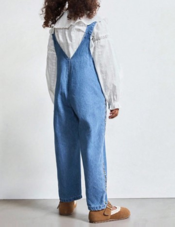 Salopetă Shein, albastru