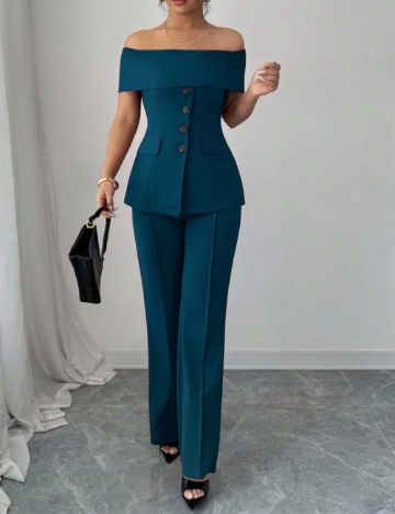 Compleu Shein, albastru