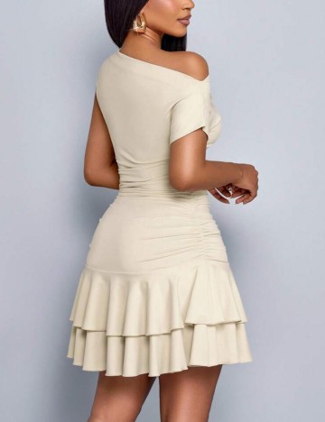 Rochie mini Shein, bej