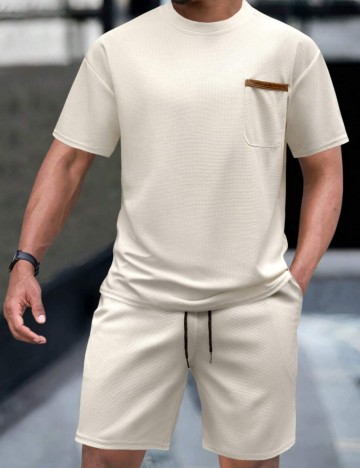 Compleu Shein MANFINITY, crem