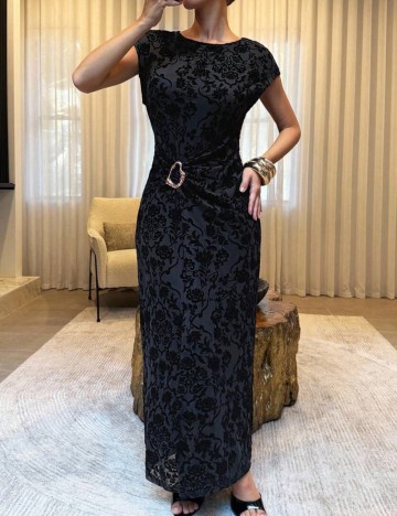 Rochie maxi Shein, negru