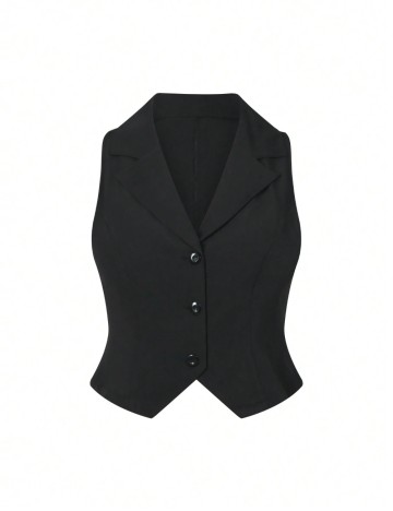 Top Shein Curve+, negru