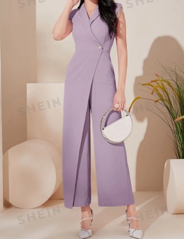 Salopetă lungă Shein, mov