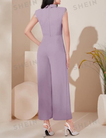 Salopetă lungă Shein, mov