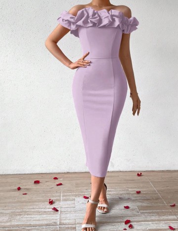 Rochie midi Shein, mov