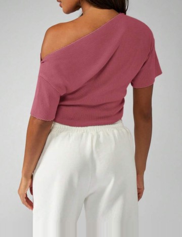 Bluză Missguided by Shein, roz