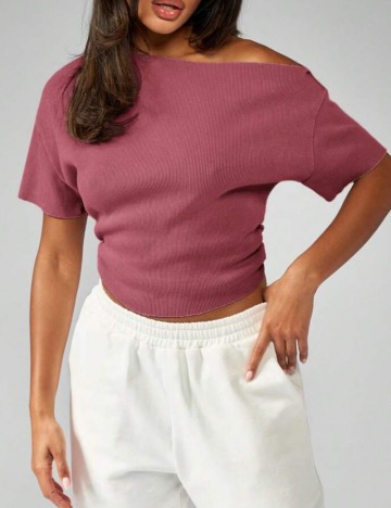 Bluză Missguided by Shein, roz