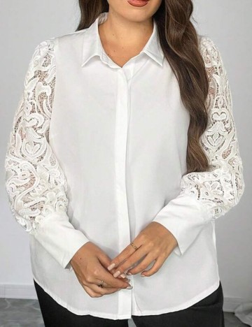 Cămașă Shein, alb