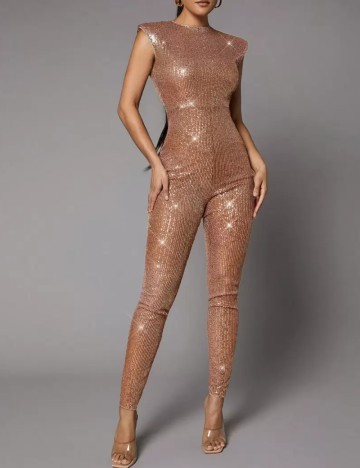 Salopetă lungă Shein, bronz