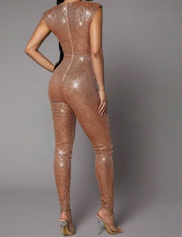 Salopetă lungă Shein, bronz