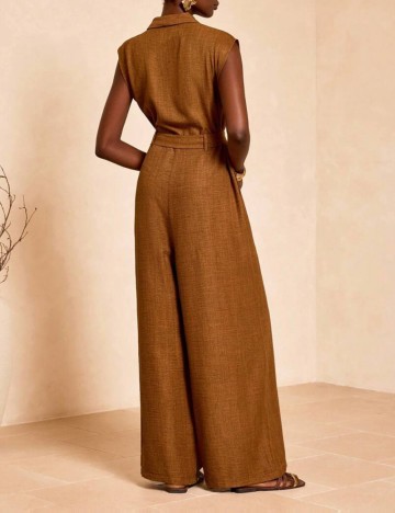 Salopetă Shein, maro