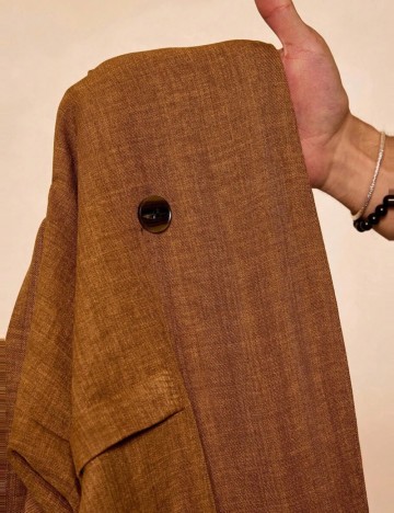 Salopetă Shein, maro