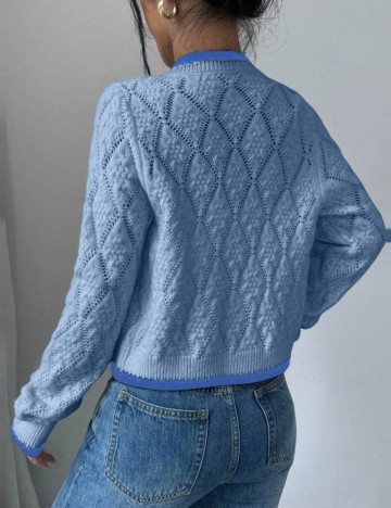 Cardigan Shein, albastru