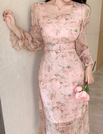 Rochie midi Shein DAZY, mix culori