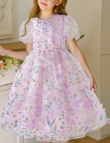 Rochie midi Shein, mix culori