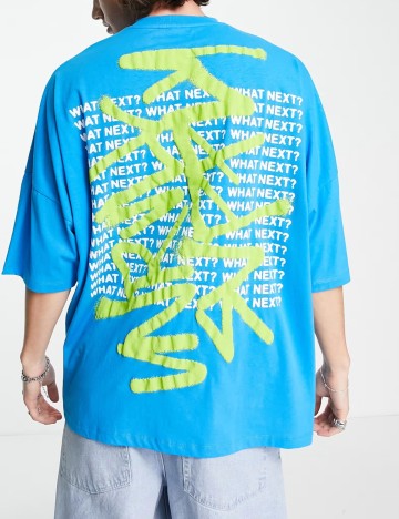 Tricou ASOS, albastru