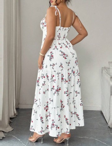 Rochie midi Shein, mix culori