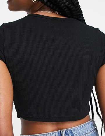 Top Urban Revivo, negru