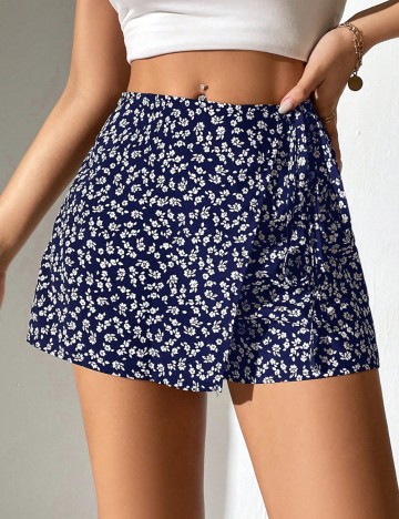 Fustă Pantalon Shein, albastru