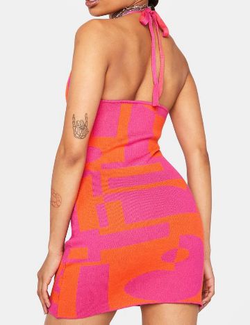 Rochie mini Peppermayo, mix culori