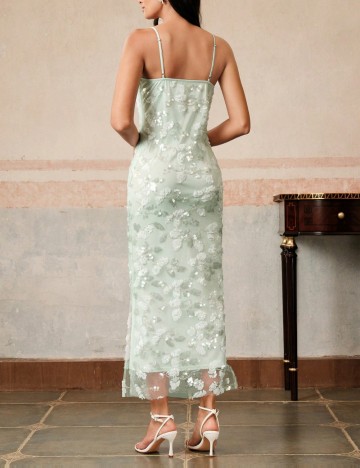 Rochie midi Shein, verde