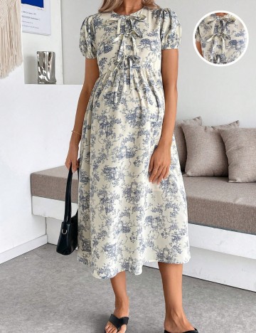 Rochie midi Shein, mix culori