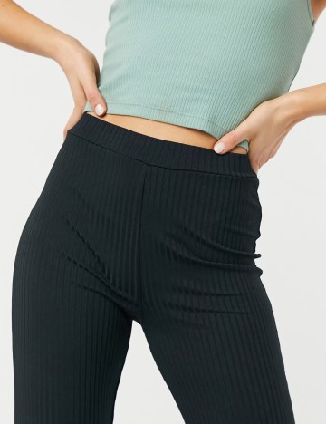 Pantaloni Collusion, negru