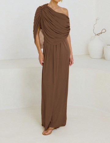 Rochie maxi Shein, maro