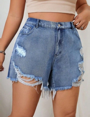 Jeans Shein, albastru