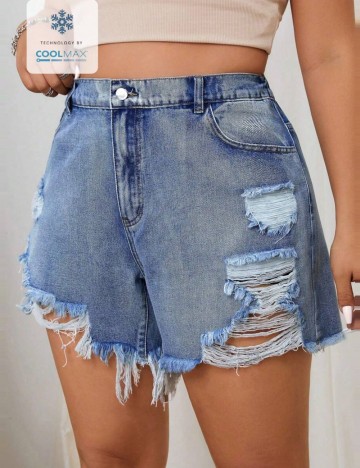 Jeans Shein, albastru