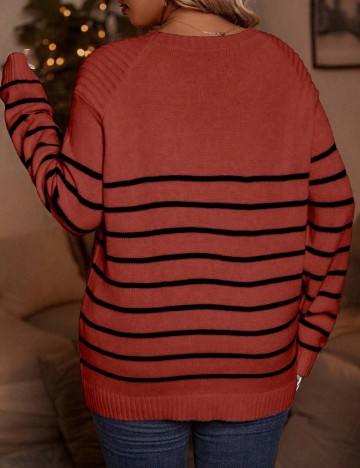 Pulover Shein Curve+, mix culori