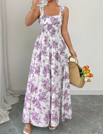 Rochie maxi Shein, mix culori