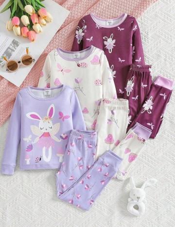 Set pijamale Shein, mix culori