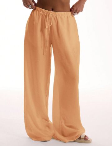 Pantaloni Shein, portocaliu