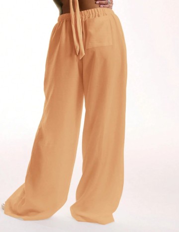 Pantaloni Shein, portocaliu