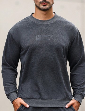 Bluză Shein MANFINITY, gri