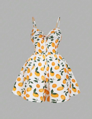 Salopetă Shein Curve+, mix culori