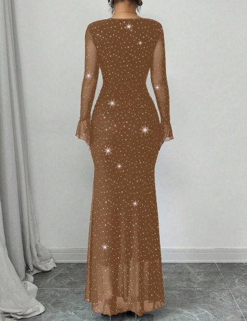 Rochie maxi Shein, maro