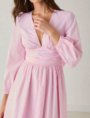 Rochie midi Shein, roz