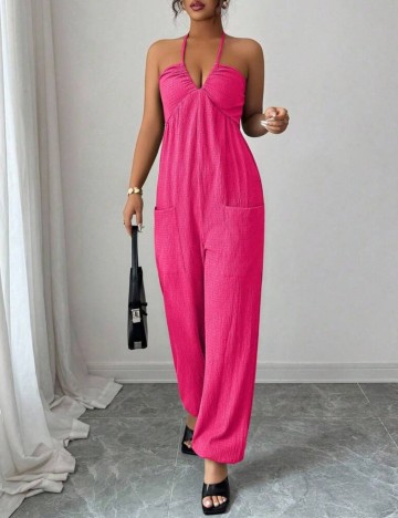 Salopetă Shein, roz