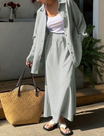 Compleu Shein, verde