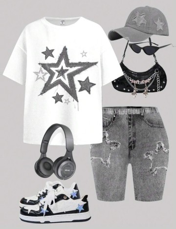 Compleu Shein, mix culori