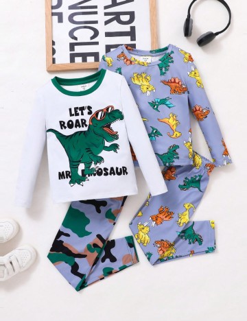 Set pijamale Shein, mix culori