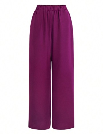 Pantaloni Shein, mov