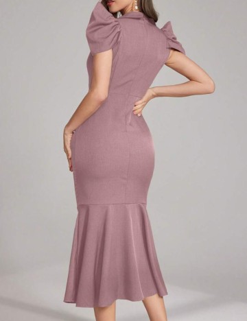 Rochie midi Shein, roz